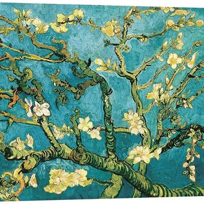 Vincent van Gogh Museum Quality Canvas, Almendro en flor (detalle)