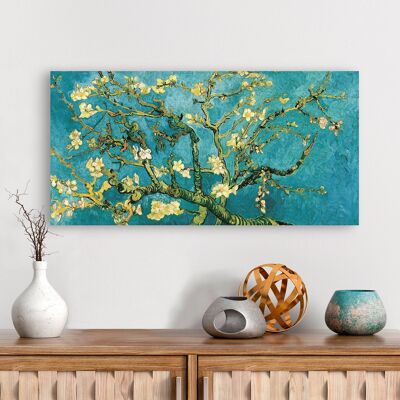 Vincent van Gogh Museum Quality Canvas, Almond Blossom (detail)