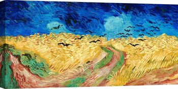 Vincent van Gogh Museum Quality Canvas Wheatfield with Crows 2