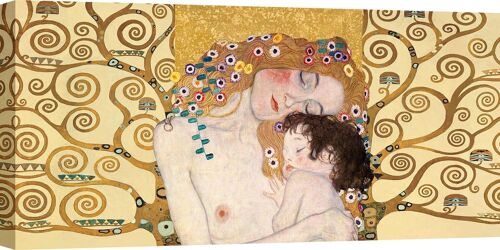 Quadro su tela di qualità museale Gustav Klimt, Klimt Patterns – Maternità I