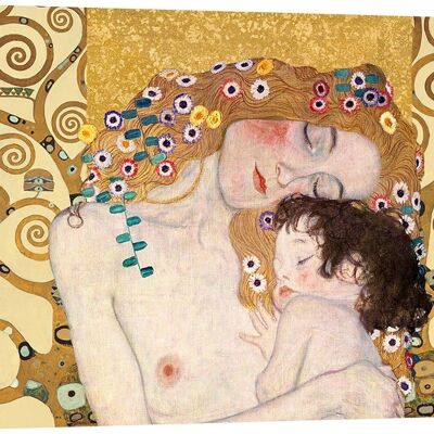 Toile de qualité musée Gustav Klimt, motifs Klimt - Maternité I