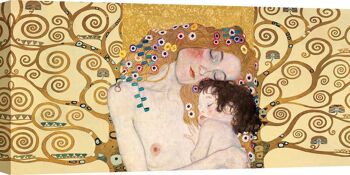 Toile de qualité musée Gustav Klimt, motifs Klimt - Maternité I 1