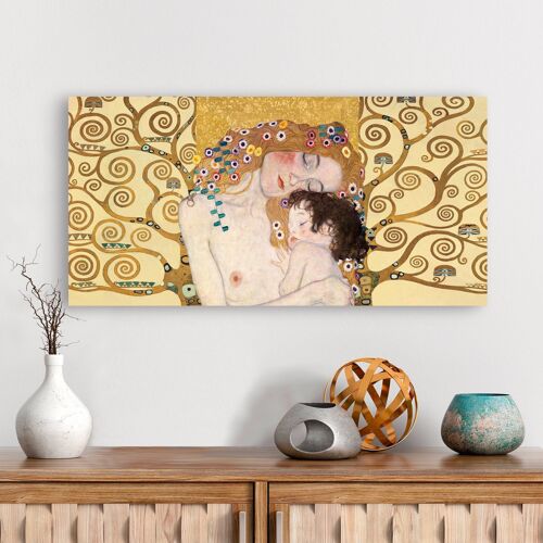 Quadro su tela di qualità museale Gustav Klimt, Klimt Patterns – Maternità I