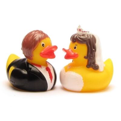 Rubber ducks bridal couple - set of 2 - rubber ducks