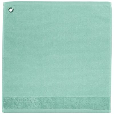 Curl Thyme eyelet hand towel 50 x 50