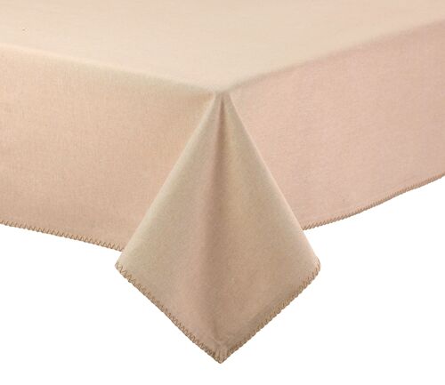 Nappe recyclée Delia Naturel 170 x 300