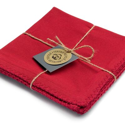 Set of 2 Delia Tango recycled napkins 41 x 41 - 7866036102