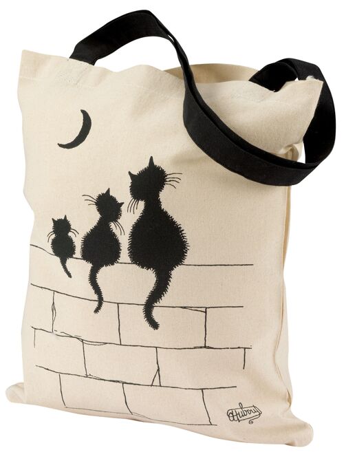 Sac Dubout 3 chats Ecru 40 x 35 - 1530090000