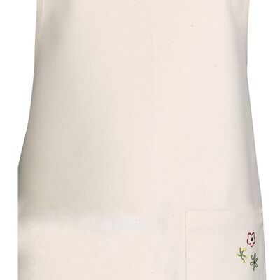 Tablier de cuisine Gardenia recyclé Ecru 110 x 80 - 1409011000