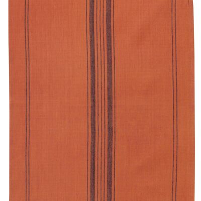 Metis Kilia brick striped tea towel 50 x 70 - 1461045000