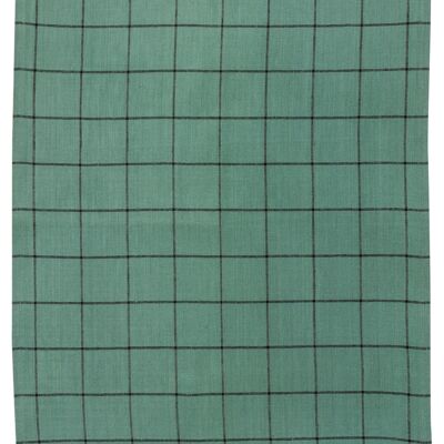 Metis Kilia tea towel Verdigris checks 50 x 70 - 1463020000