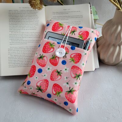 Pochette de livre aux fraises