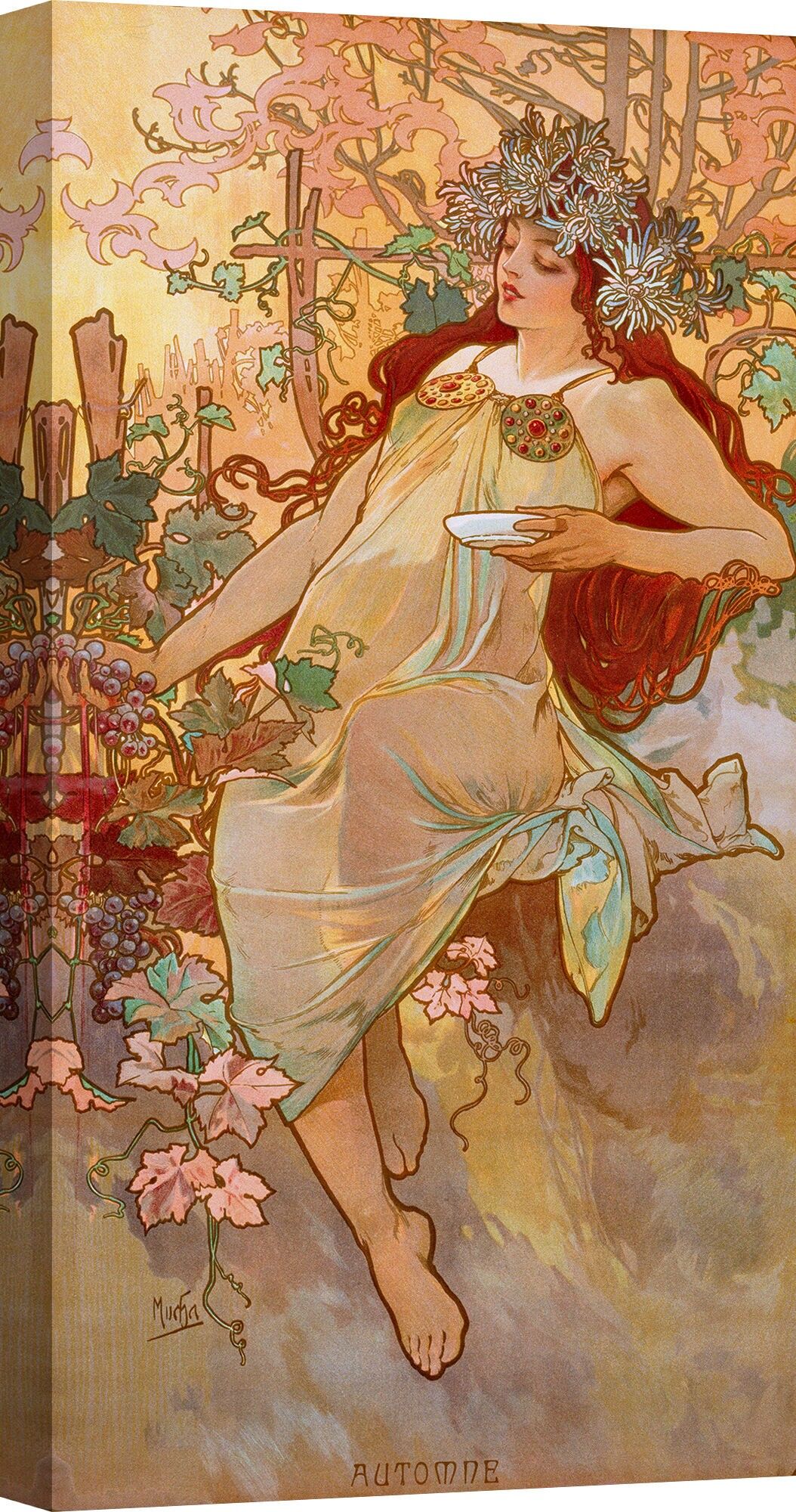 Buy wholesale Art Nouveau painting, print on canvas: Alphonse