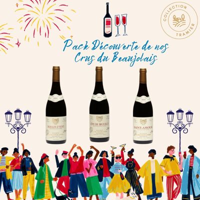 Pack Descubrimiento de Beaujolais Crus - vino