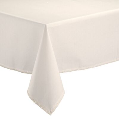 Ivory Delia recycled tablecloth 170 x 300 - 7886011000