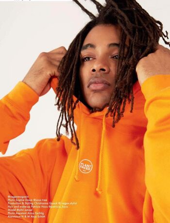 The Classics Hoodie - Logo brodé - Alarm Orange - Medium 3