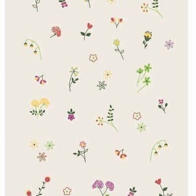 Gardenia recyceltes Geschirrtuch Ecru 50 x 70 - 1407011000