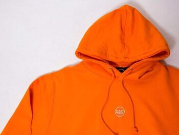 The Classics Hoodie - Logo brodé - Alarm Orange - Large 7