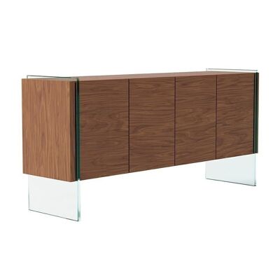 Mesa comedor extensible cristal, modelo 1007