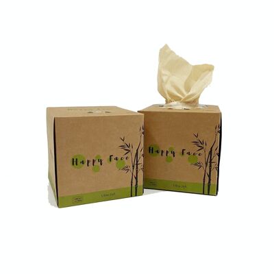 Bambus-Taschentücher 12 Boxen