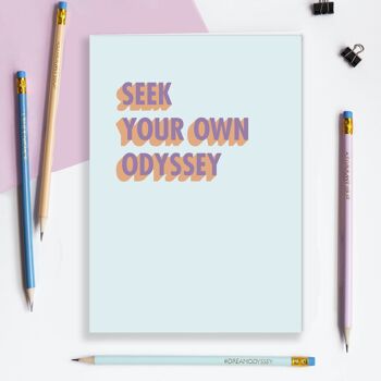Carte de vœux Cherchez votre propre Odyssey 3D Shadow Design 2