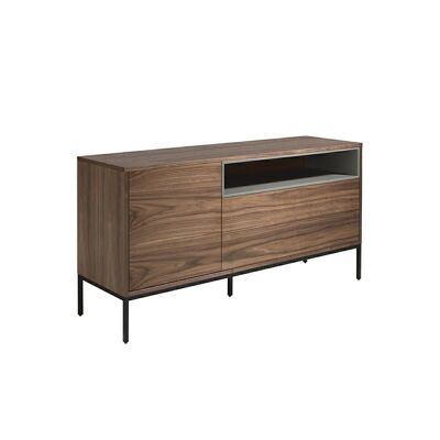 Walnut sideboard and lacquered DM model 3226