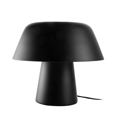 Table lamp in black steel model 8055
