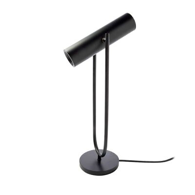 Table lamp in black steel model 8058