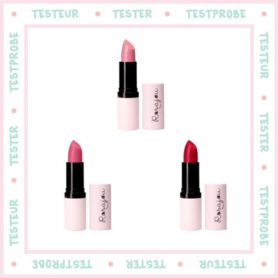 Pacchetto tester per rossetto