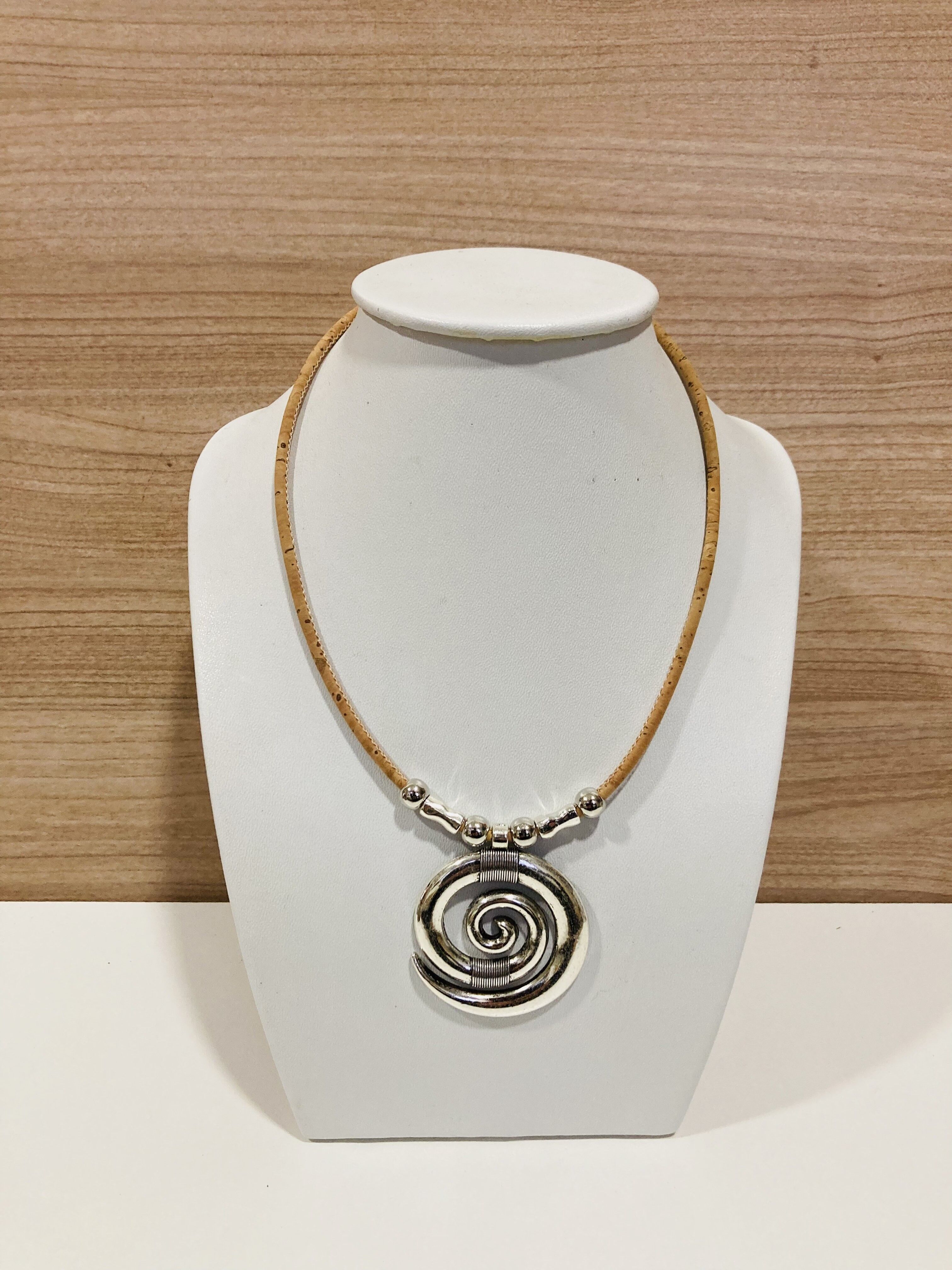 Collana in sughero naturale SOPHIA - fatta a mano