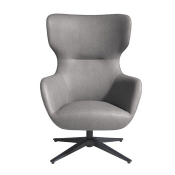 Fauteuil pivotant en acier noir modèle 5101 4