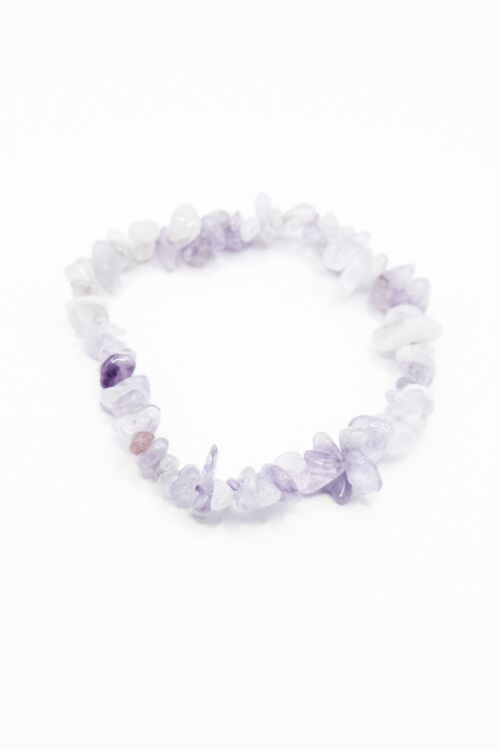 BRACELET AMETHYSTE LAVANDE 