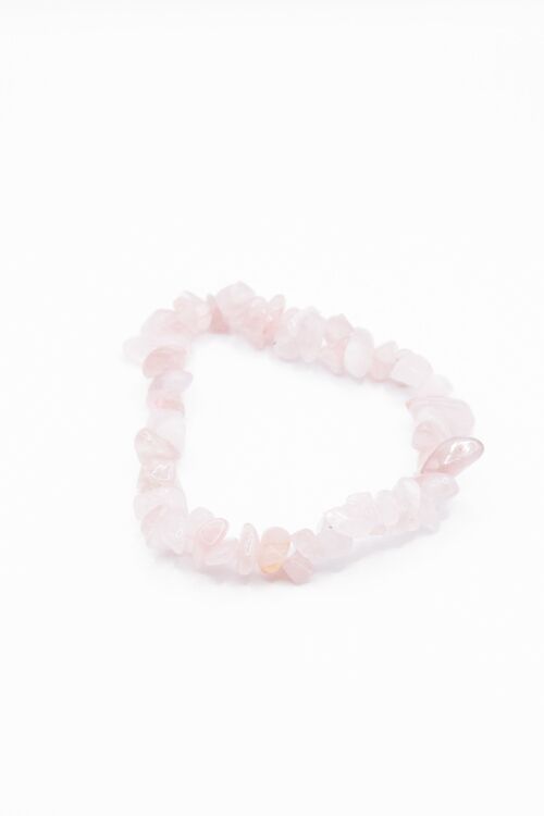 BRACELET QUARTZ ROSE 