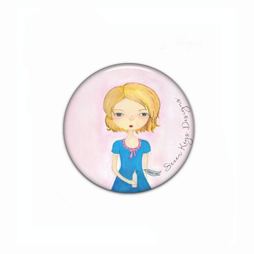 alice drink me  - pocket mirror- gifts for children