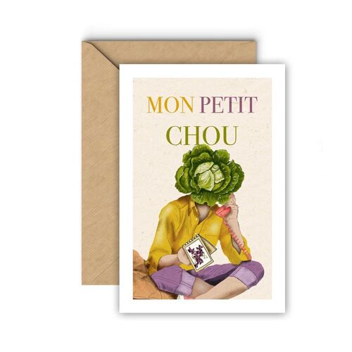 Carte Mon petit Chou