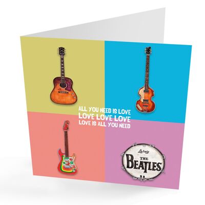 Tarjeta de los Beatles para cualquier ocasión