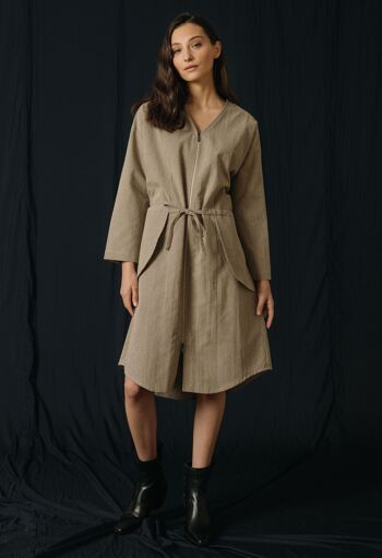 VG01 Robe Delonix Beige Tweed 3