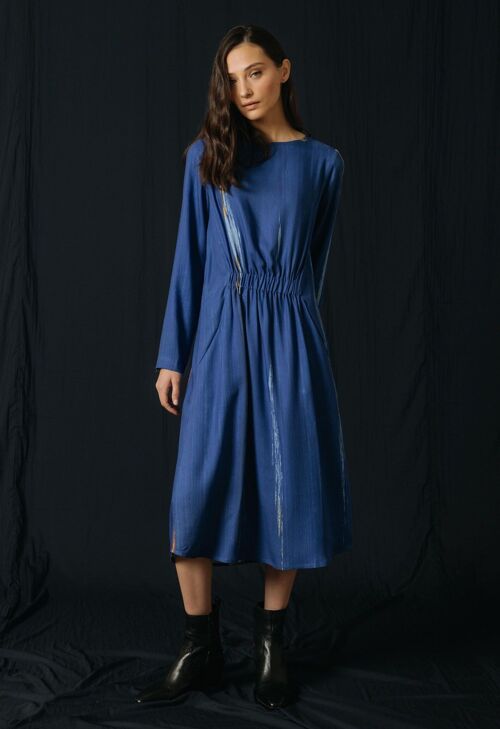 V05 Dress Dafnifilo  Blue Print