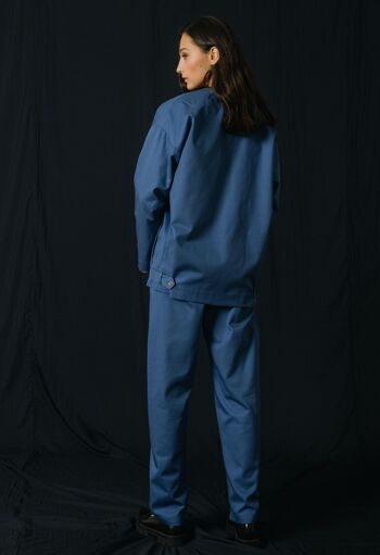 Pantalon Bleu Plumeria P05 5
