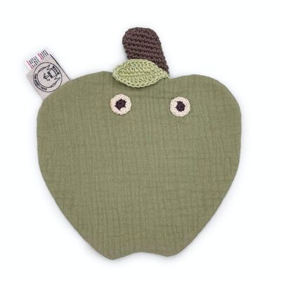 Newton der Apfel - Bettdecke aus Bio-Baumwolle