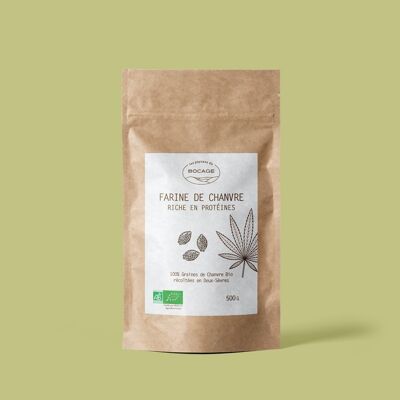 Organic Hemp Flour - 500 g