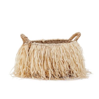 Le panier en raphia - Grand