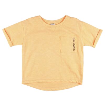 Boy's coral T-shirt COPERNICON