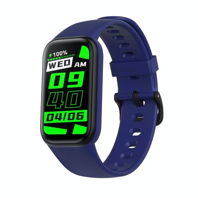 SW042F - Smarty 2.0 connected watch - Silicone bracelet - Call and message notifications - Chrono - Distance pedometer - Sleep monitoring