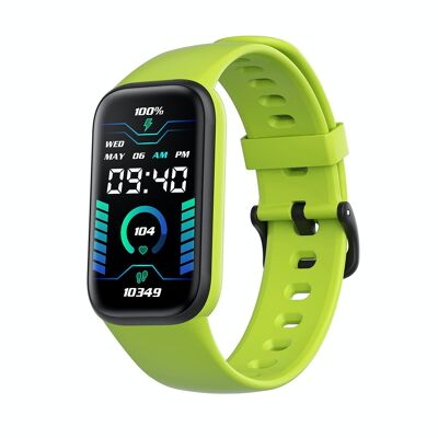 SW042L - Smarty 2.0 connected watch - Silicone bracelet - Call and message notifications - Chrono - Distance pedometer - Sleep monitoring