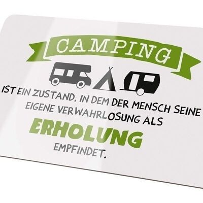 Brettch Weisheit "Camping" VE 6