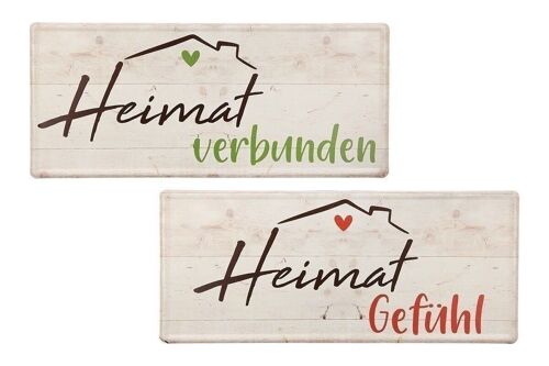 Metall Schild "Heimat" VE 6 so