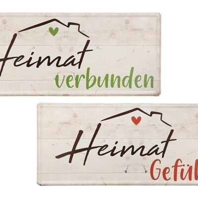 Targa in metallo "Heimat" VE 6 so