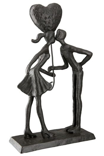 Sculpture Design Fer "Les Amoureux" 2