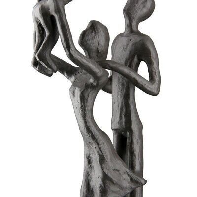 Sculpture Design Fer " Bonheur Familial "